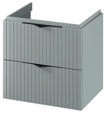 Cersanit S1015-015 - Závesná kúpeľňová skrinka pod umývadlo TIRSO 60x45 cm mintová