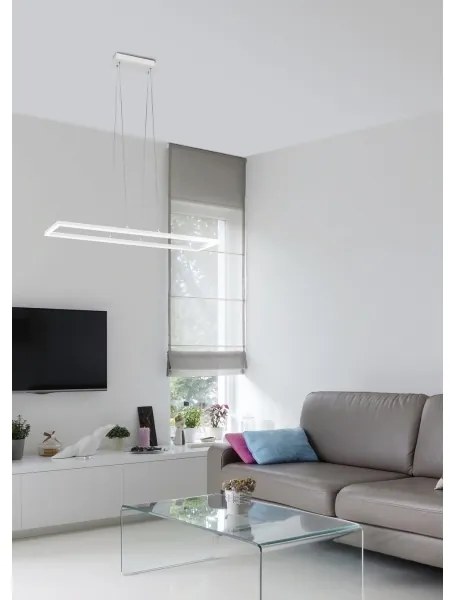 Fabas Luce 3394-45-102 - LED Stmievateľný luster BARD LED/52W/230V 3000K biela