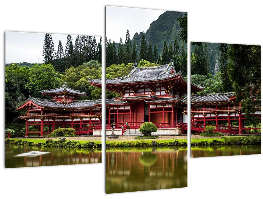 Obraz - čínska architektúra (90x60 cm)