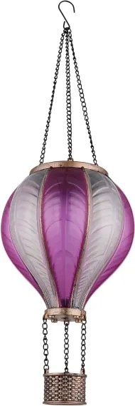 Globo 36136P - LED Závesná solárna dekorácia 20xLED/0,5W/3V IP44 lietajúci balón