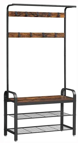 Stojan na kabáty s botníkom HSR400B01