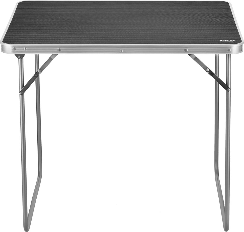 NC3401 TM. ŠEDÝ KEMPINGOVÝ STÔL 80×60×70 CM NILS CAMP