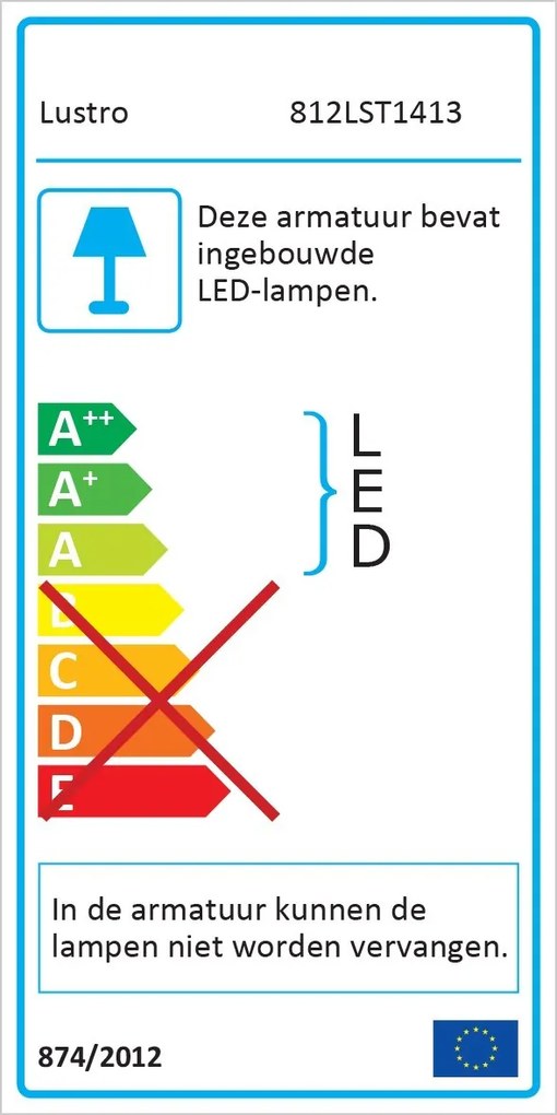 Stolová lampa Kenos hnedá