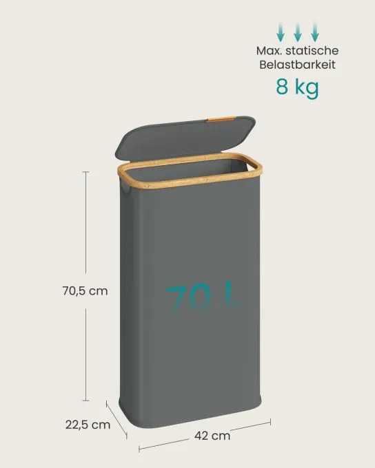 Kôš na bielizeň LCB517GN01