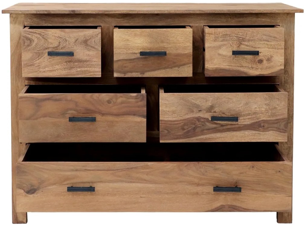 furniture-nabytek.cz - Dřevěná komoda z masivu palisandr 115x50x90
