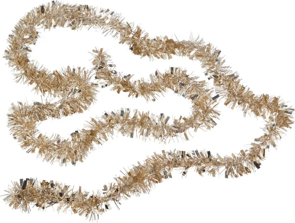 Vianočná reťaz 3 m, zlatý
