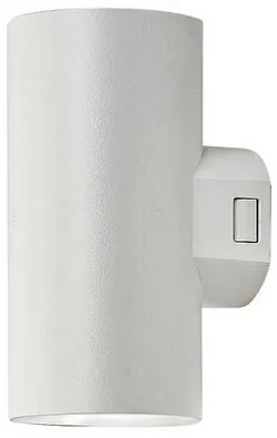 Rabalux 77162 vonkajšie nástenné LED svietidlo Urfa, 18W, IP65, biela, 16 cm