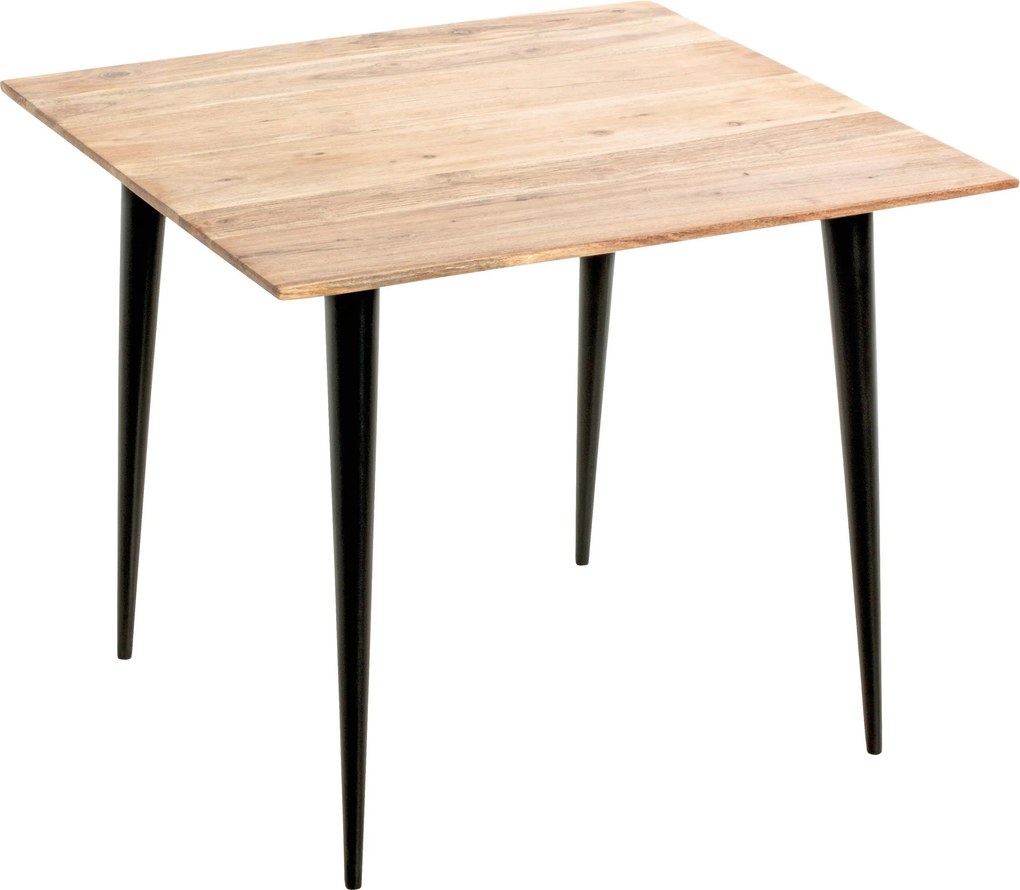 XXXLutz PRÍRUČNÝ STOLÍK, akácia, čierna, farba akácie - Stolíky do obývačky - 001931046402