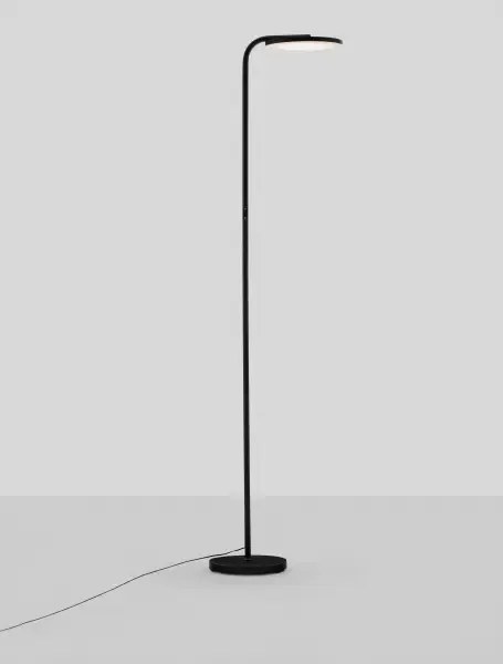 LED čierna stojaca lampa Sinkro 2