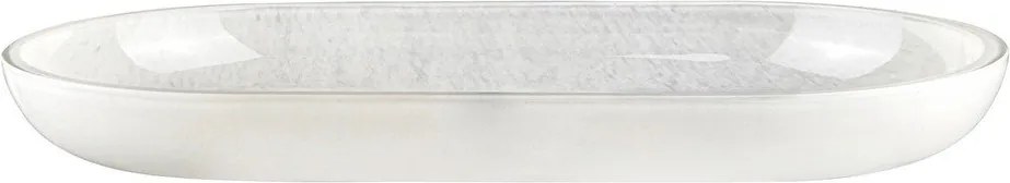 Sklenená dekoratívna tácka 14x25,5 cm Opal – Mette Ditmer Denmark