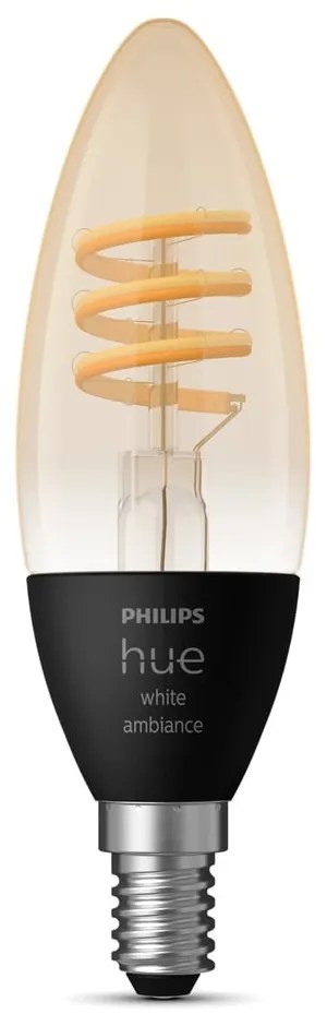 Filamentová inteligentná žiarovka E14, 5 W White ambiance – Philips Hue