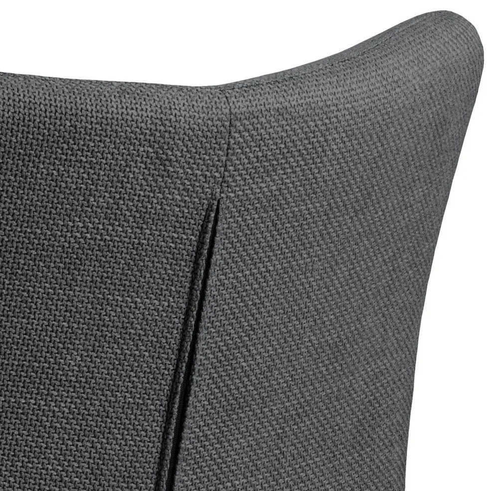 Otočná jídelní židle Laura tmavě šedá