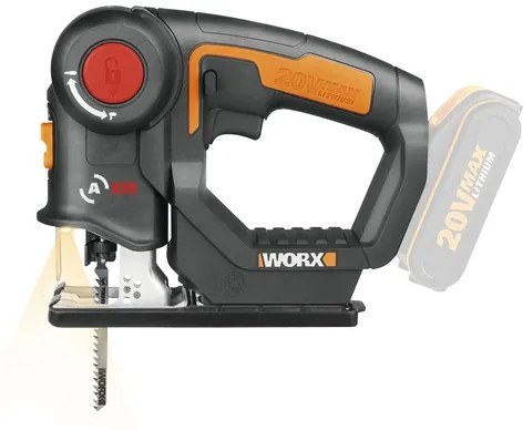 Aku multifunkčná píla Worx WX550.9, 2v1 20V, bez aku a nabíjačky