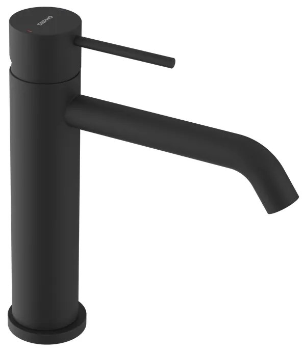 Sapho Sapho, ULTRAMIX stojanková umývadlová batéria, čierná mat, UT004B