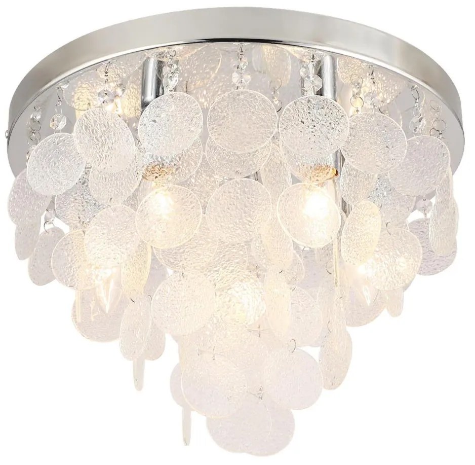 Zuma Line 18366 - Prisadený luster PARDO 8xE14/40W/230V chróm