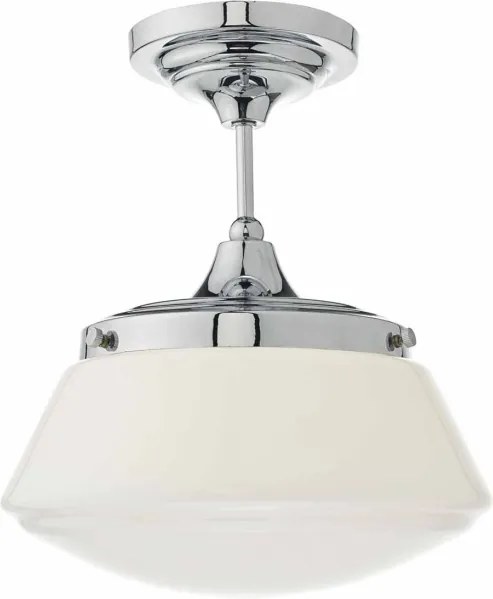 Där Lighting CAD0150 - Kúpeľňové prisadené svietidlo CADEN 1xE27/60W/230V IP44 lesklý chróm