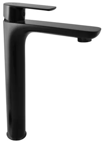 RAV SLEZÁK Vltava vysoká umývadlová batéria bez výpuste čierna matná VT430.0CMAT