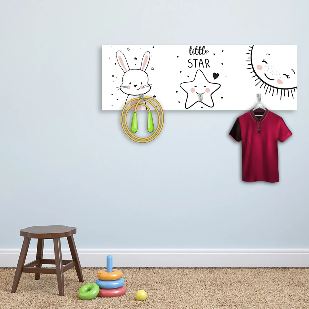 Gario Vešiak na stenu Malá hviezda Rozmery: 70 x 25 cm