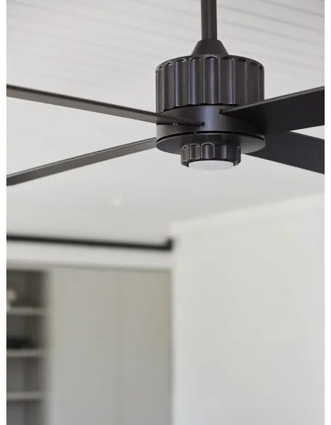 Lucci air 213170 - LED Stropný ventilátor NEWPORT wenge/hnedá + diaľkové ovládanie