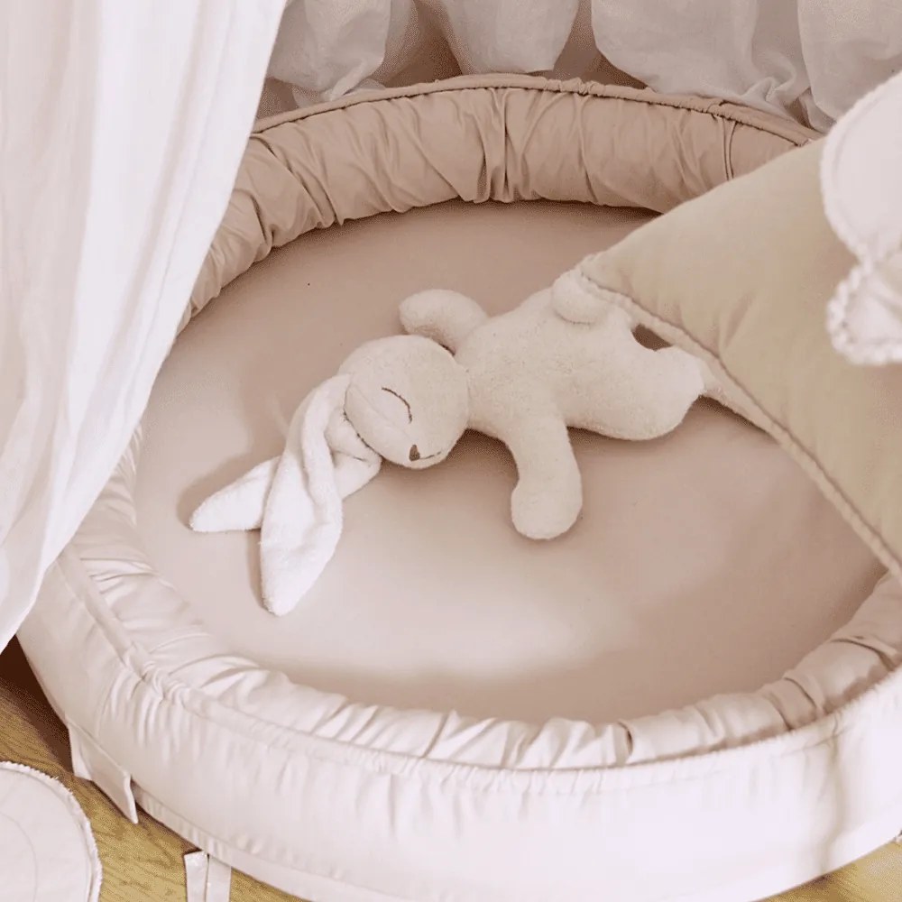 Mini hniezdo pre deti púdrovo ružová