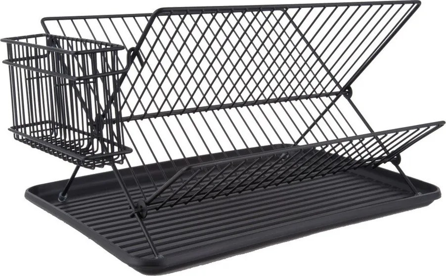 Čierny odkvapávač na riad PT LIVING