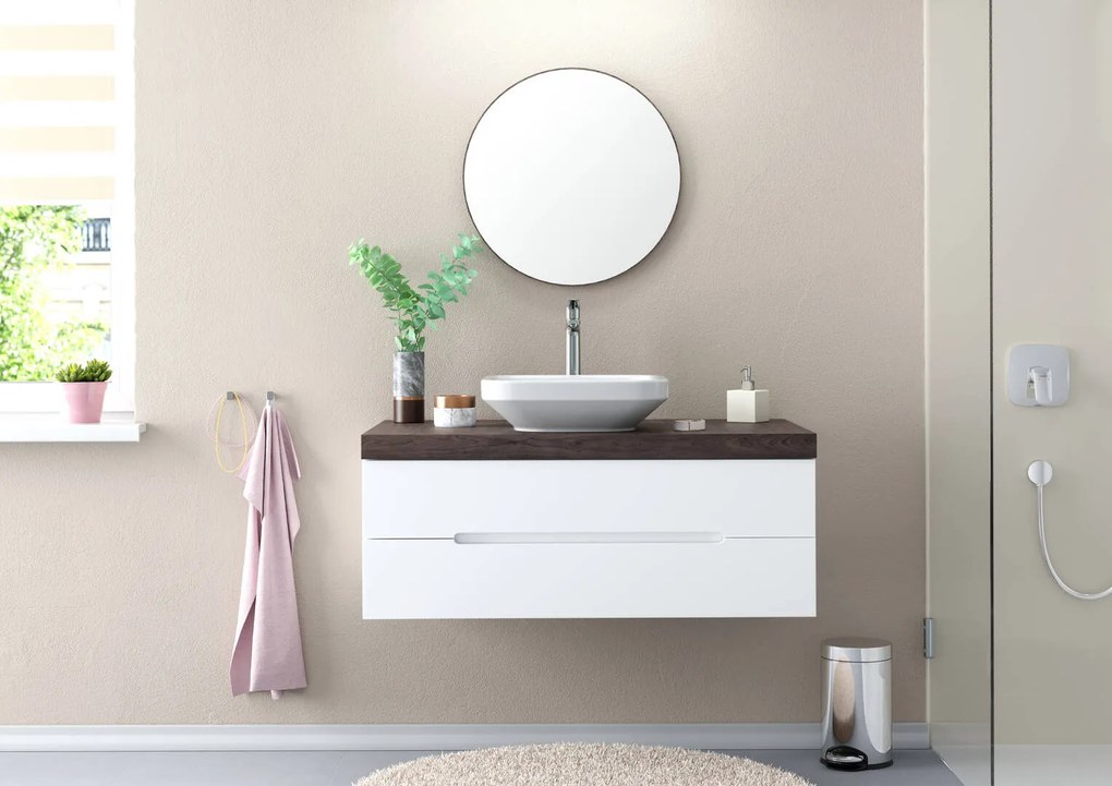 Hansgrohe Logis, umývadlová batéria Fine 240, s výpustom, EcoSmart, chrómová, HAN-71257000
