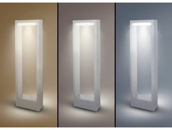 Brilagi - LED Vonkajšia lampa RAGUSA LED/7W/230V 3000/4000/6000K biela IP54 50 cm