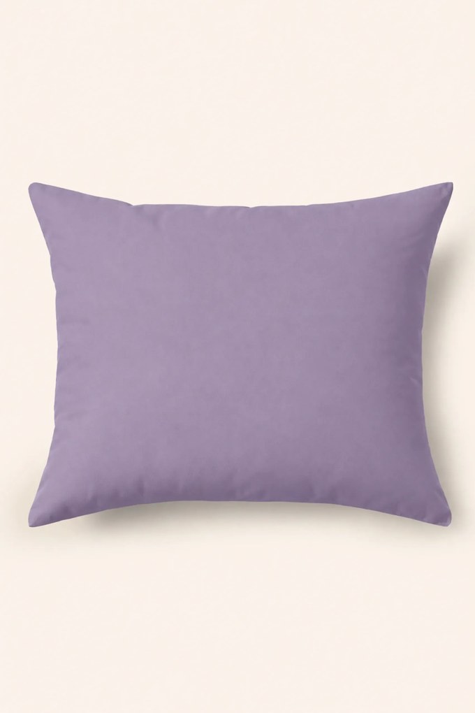 Saténová obliečka na vankúš CLARE vresová Rozmer: 50x70 cm