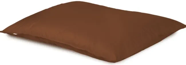 Vankúš na sedenie hnedý nylon