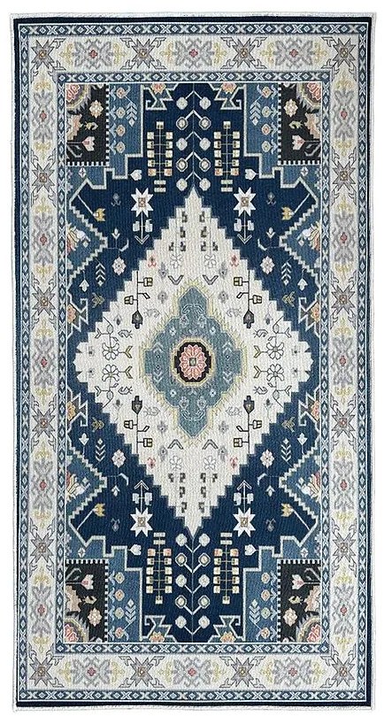 Koberec Printing Loop 1,2/1,7 1 modrá