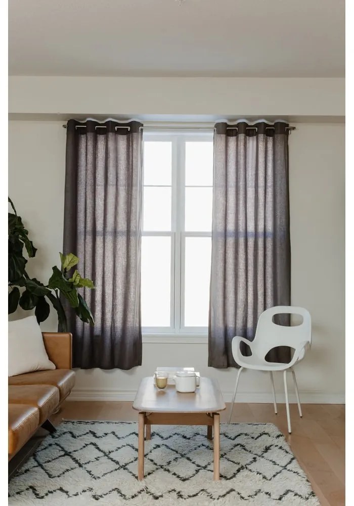 Oceľová roztiahnuteľná garniža 122 - 224 cm Twilight - Umbra