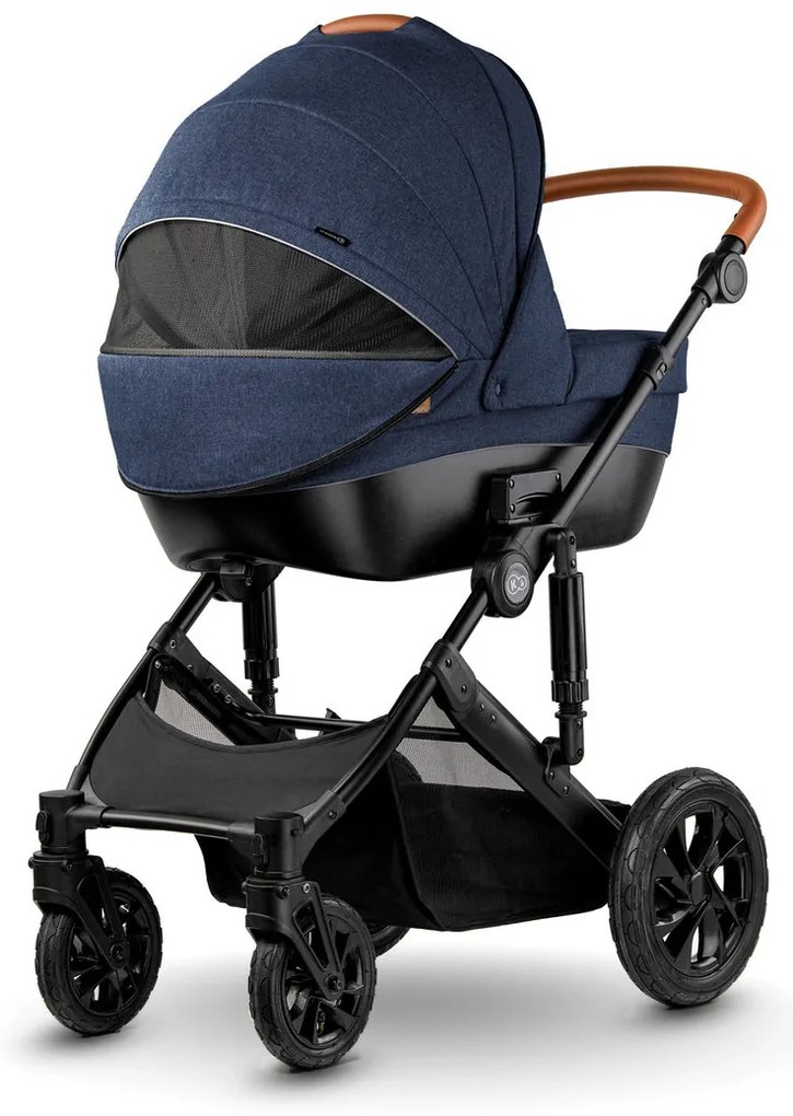 Kočík kombinovaný Kinderkraft Prime 3v1 - Deep Navy