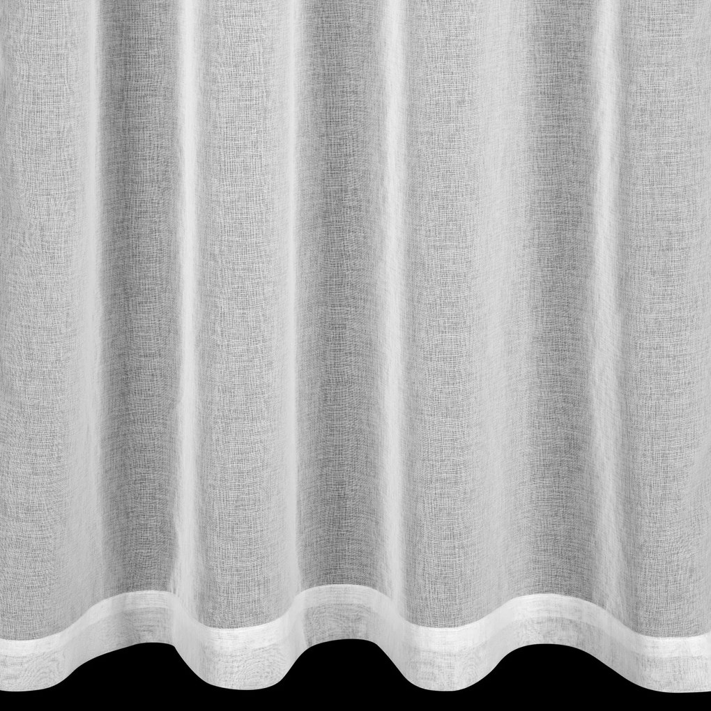 ZÁCLONA NA PÚTKACH ALEXANDRA 140X250 CM BIELA