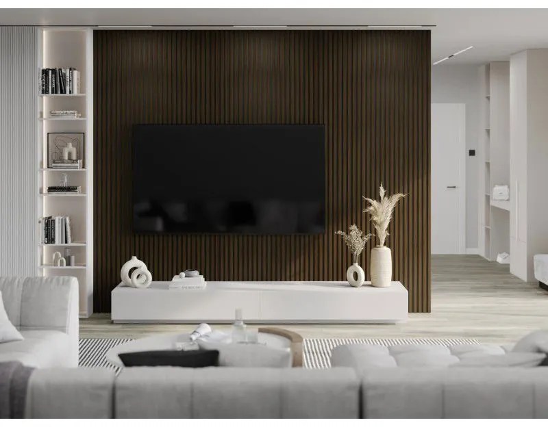 Mexen Lam-B, stenové lamely 275 × 31,5 cm, HDF doska 4 mm, wenge, S100-275317-2812-071