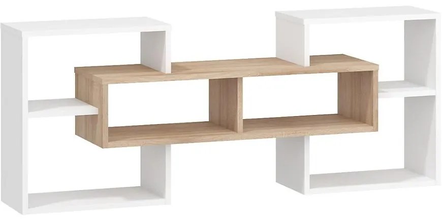 Polička Rio-14 sonoma svetlý/biely