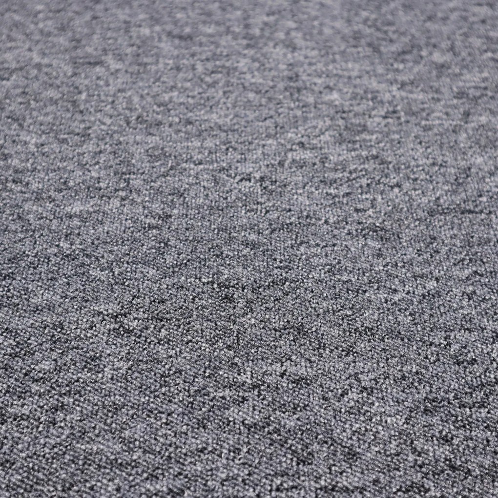 Metrážny koberec Classica 67, záťažový, na mieru, šíře 4m,5m, šedá, ab (mriežka), chodba / predsieň, Condor Carpets