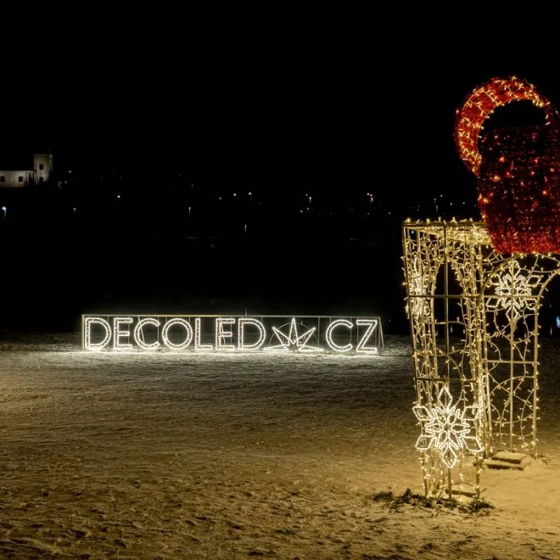 DECOLED D-TYP jednostranný LED Neon, ledově bílá, IP67, 50 m