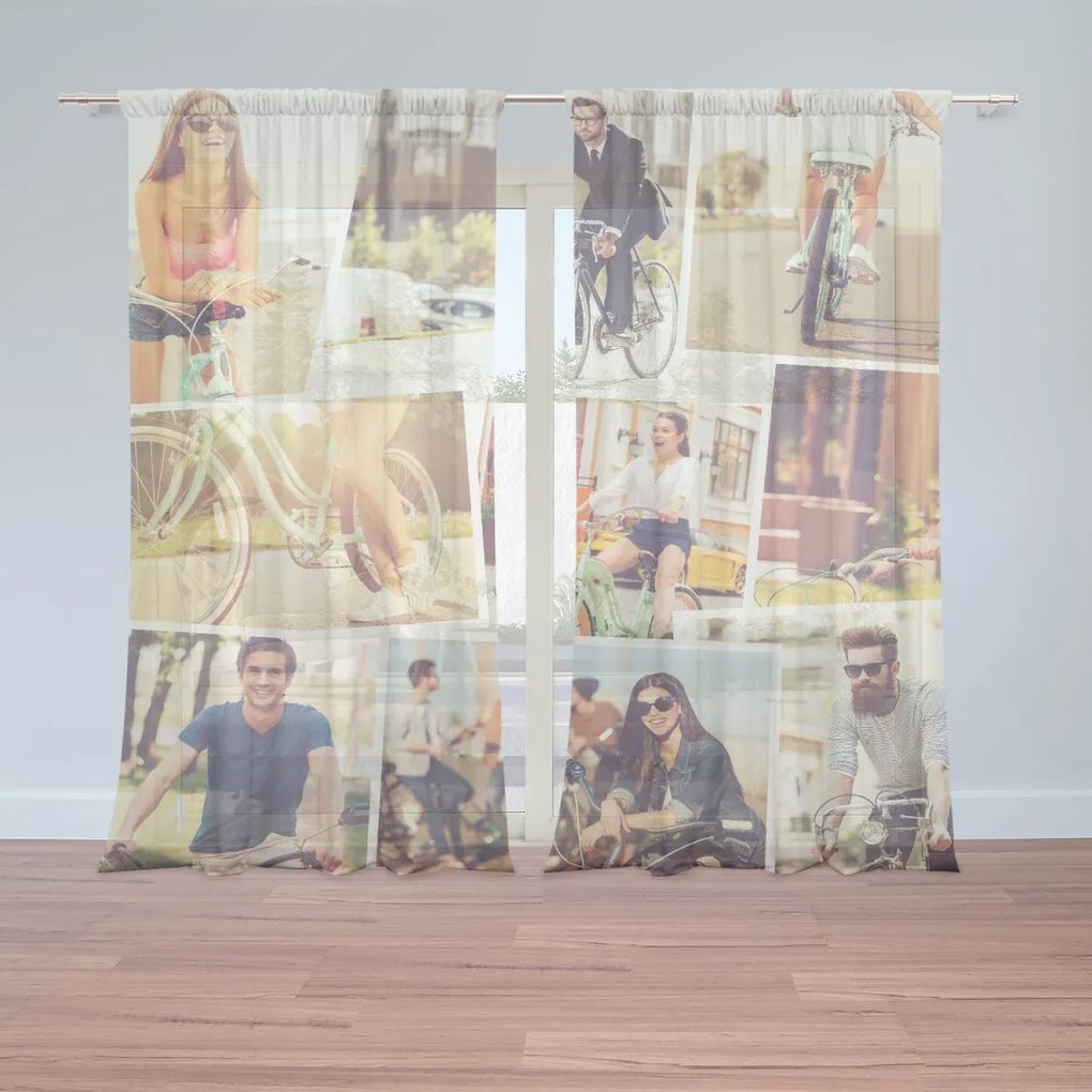 Záclony s potlačou