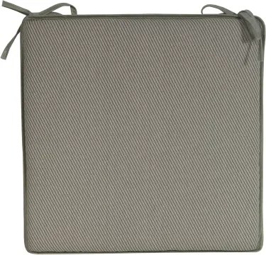 Podsedák na stoličky Edda 37x37 cm, šedý%