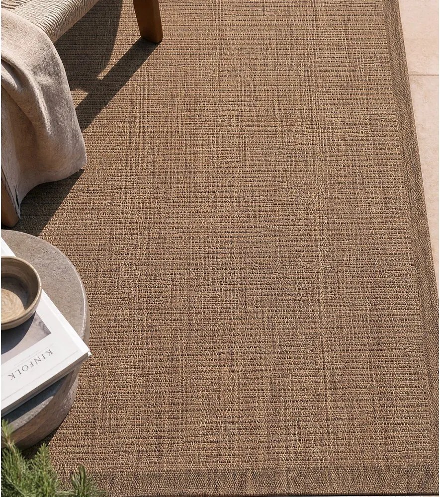 Vnútorný a vonkajší koberec v prírodnej farbe 60x100 cm Giza 1410 – Ayyildiz Carpets