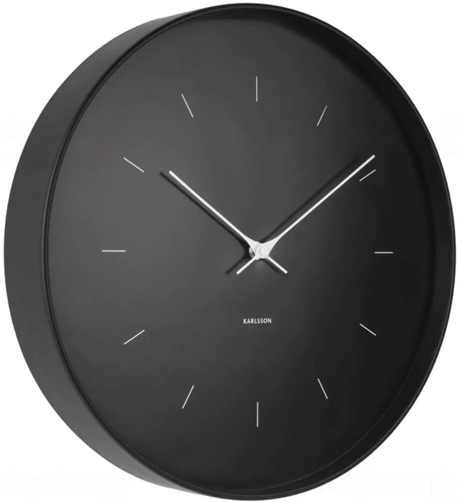 Dizajnové nástenné hodiny Karlsson 5707BK