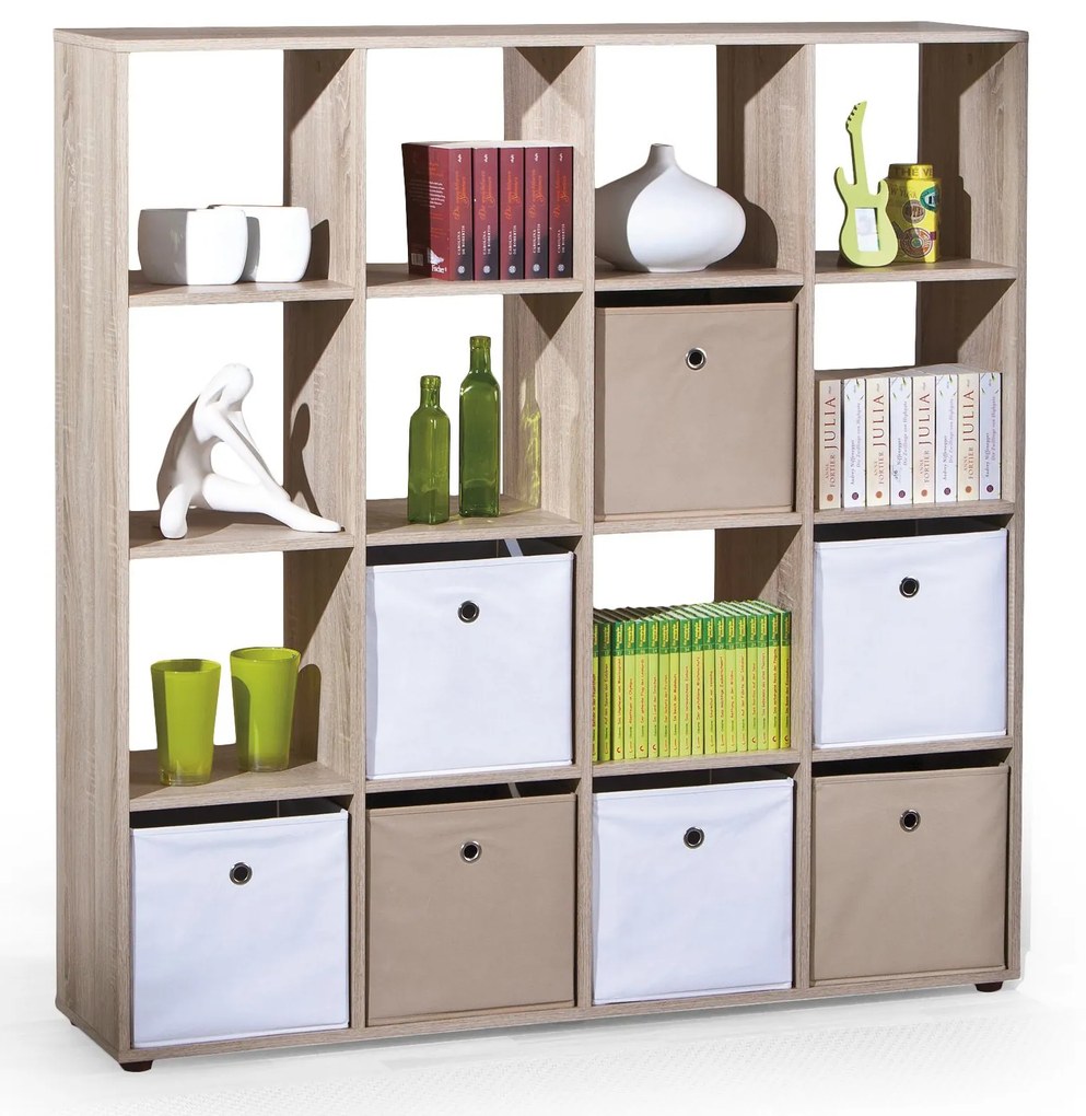 Dizajnový úložný regál Lucas 16