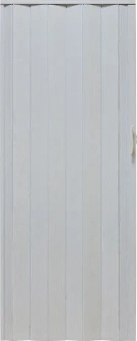 Skladacie dvere 001P biely dub matný 100 cm