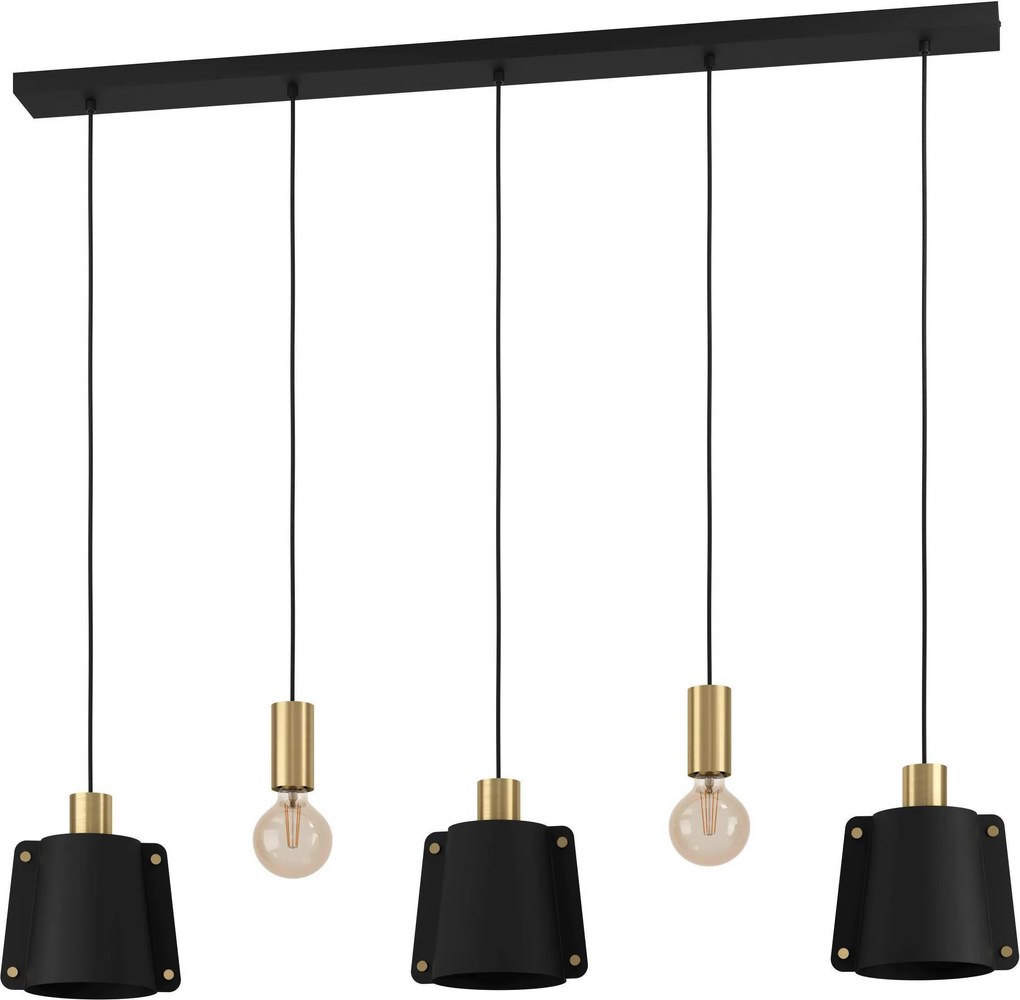 XXXLutz ZÁVESNÉ SVIETIDLO, 121,5/16/150 cm Eglo - Online Only bytové doplnky - 003348328801