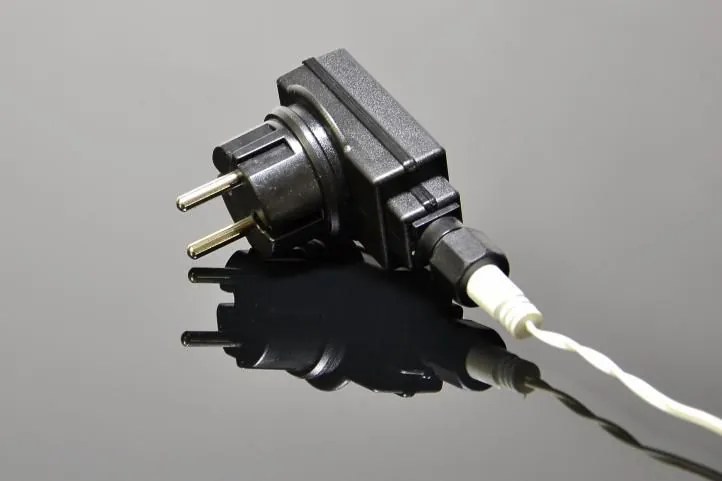 Nexos 1160 Vianočný svetelný dážď 144 LED studená biela - 5 m