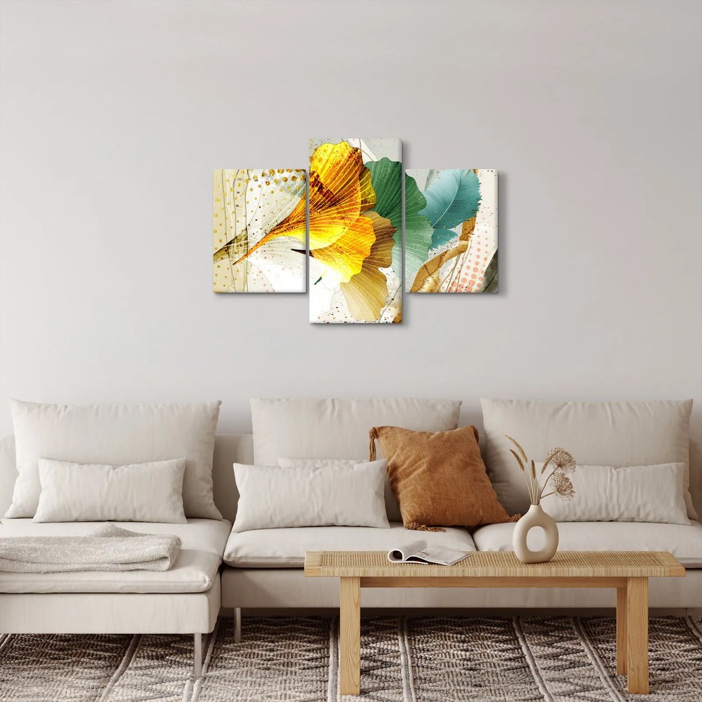Obraz - Listy (90x60 cm)