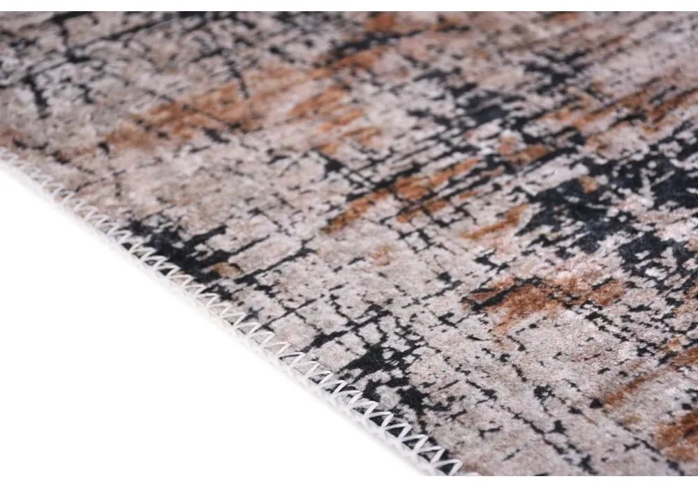Modrý prateľný behúň 80x300 cm Abstract Colors – Vitaus