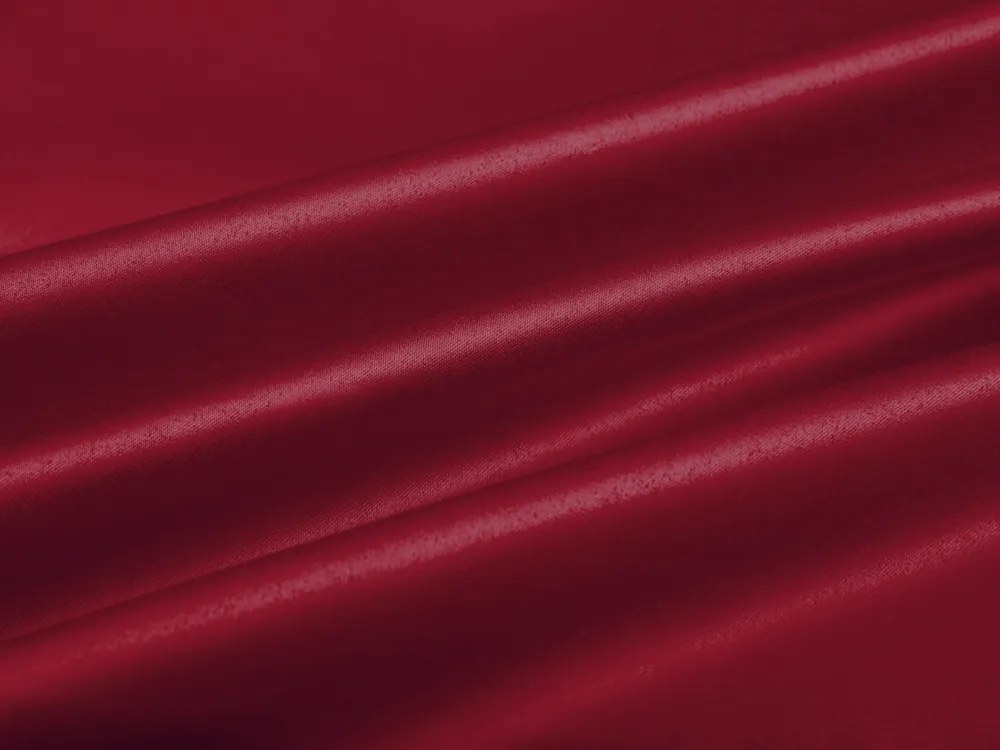 Biante Saténový behúň na stôl polyesterový Satén LUX-022 Vínovo červený 35x160 cm