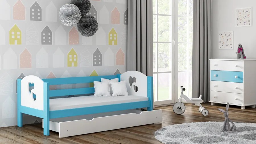 Detská posteľ Filip 160x80 s úložným priestorom