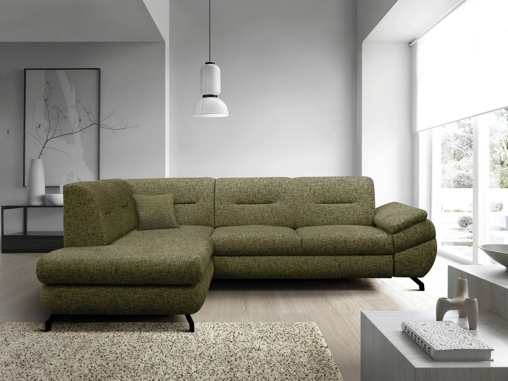 XXXLutz ROHOVÁ SEDAČKA, textil, zelená MID.YOU - Sedačky - 001574006905